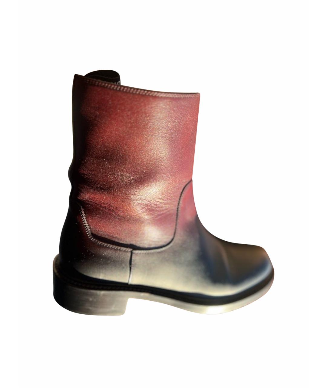 CHRISTIAN DIOR Мульти кожаные полусапоги, фото 1