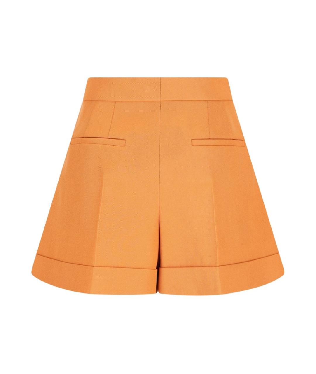FENDI Оранжевое шорты, фото 3