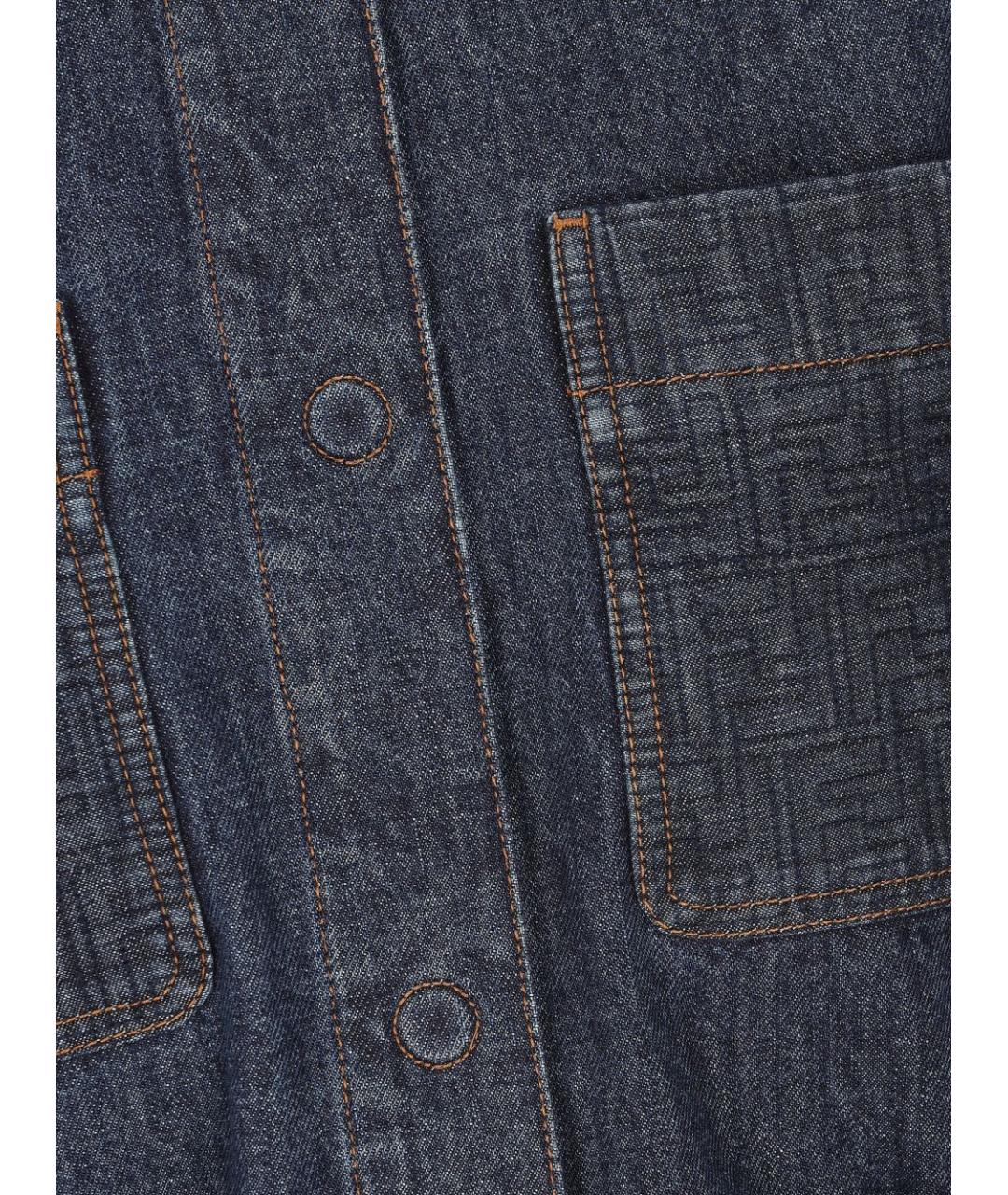 FENDI Синяя куртка, фото 2