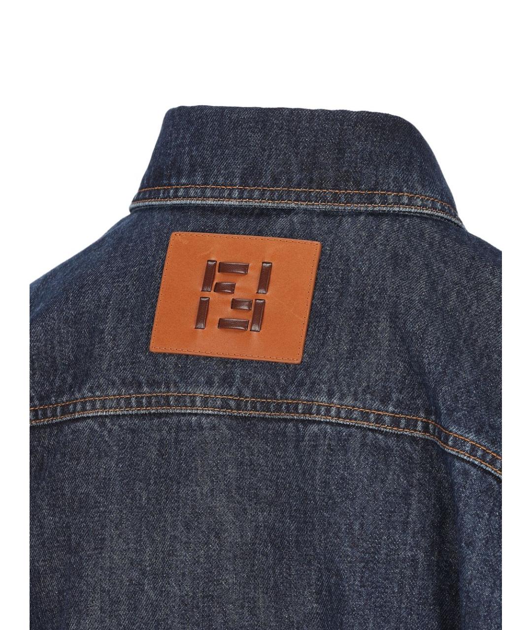 FENDI Синяя куртка, фото 3