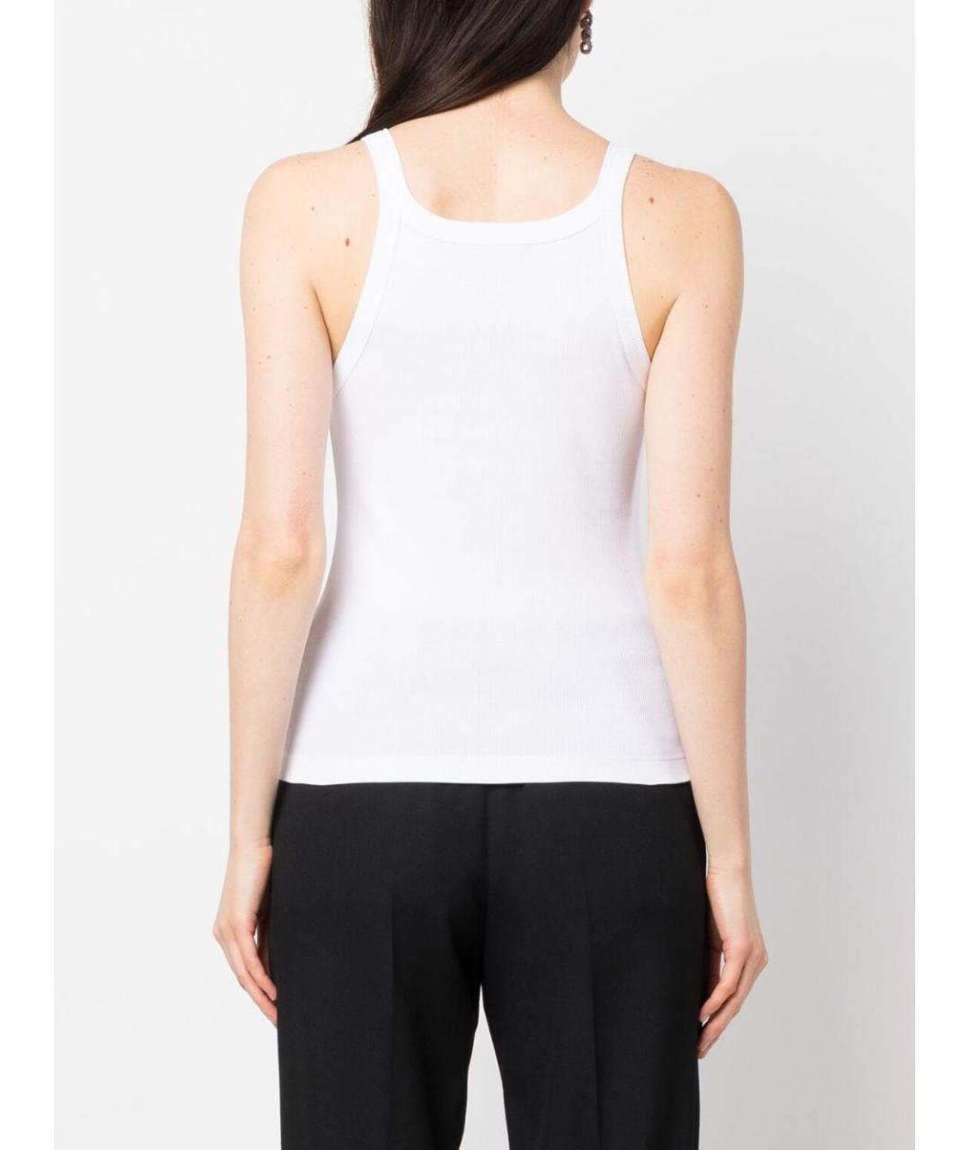 FENDI Белая хлопковая майка, фото 3