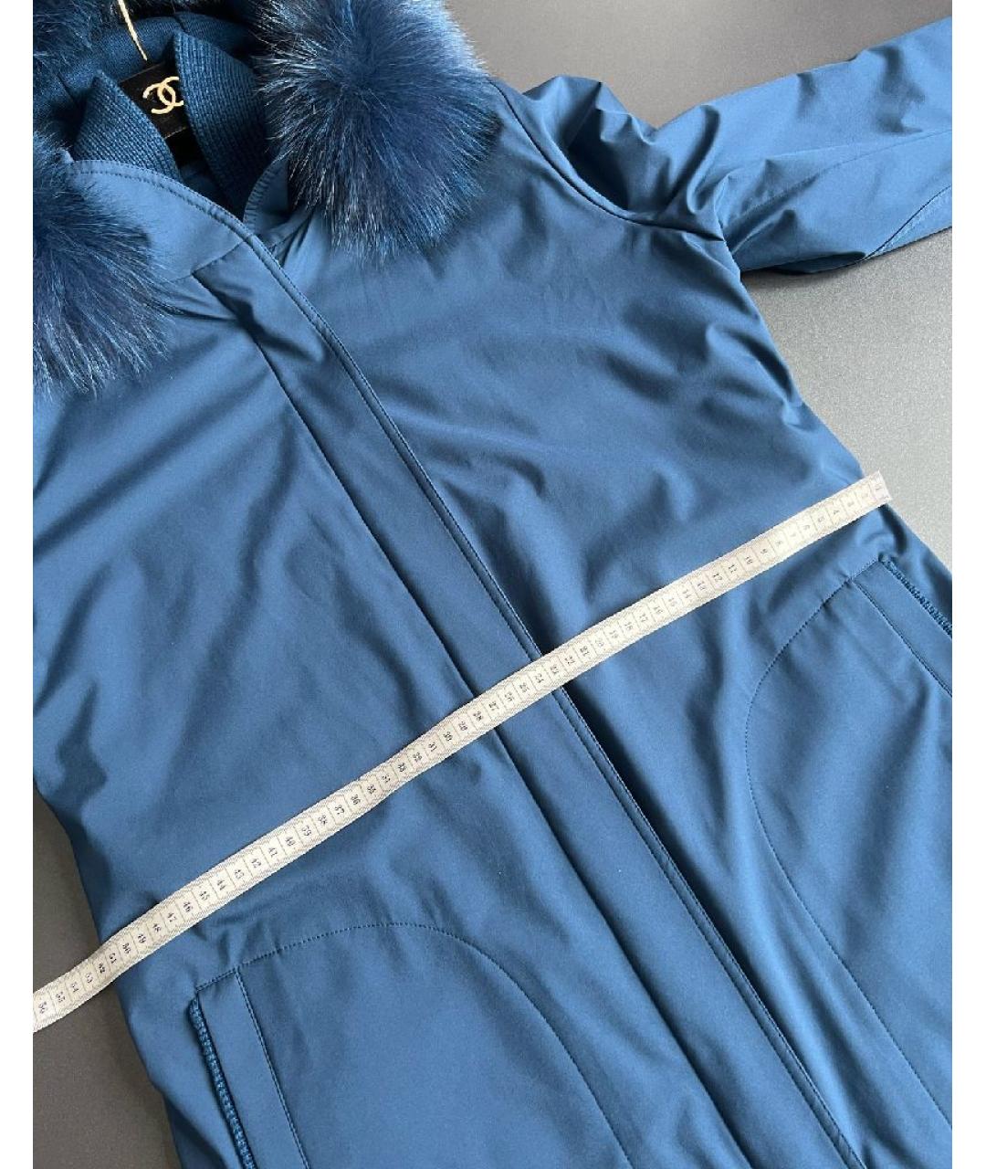 LORO PIANA Синяя кашемировая куртка, фото 8