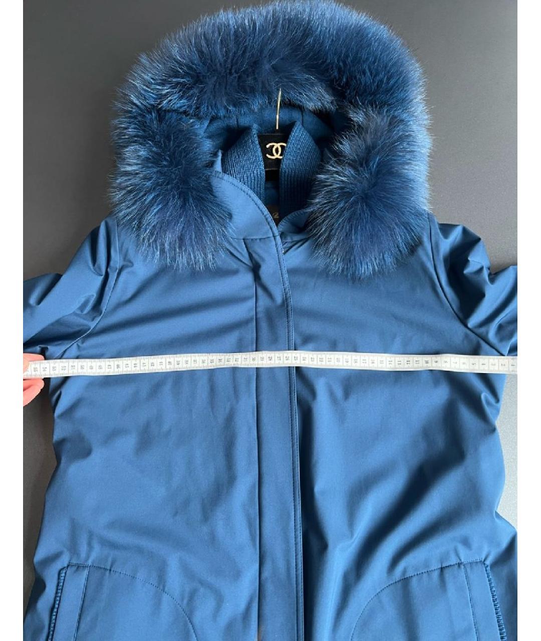 LORO PIANA Синяя кашемировая куртка, фото 7