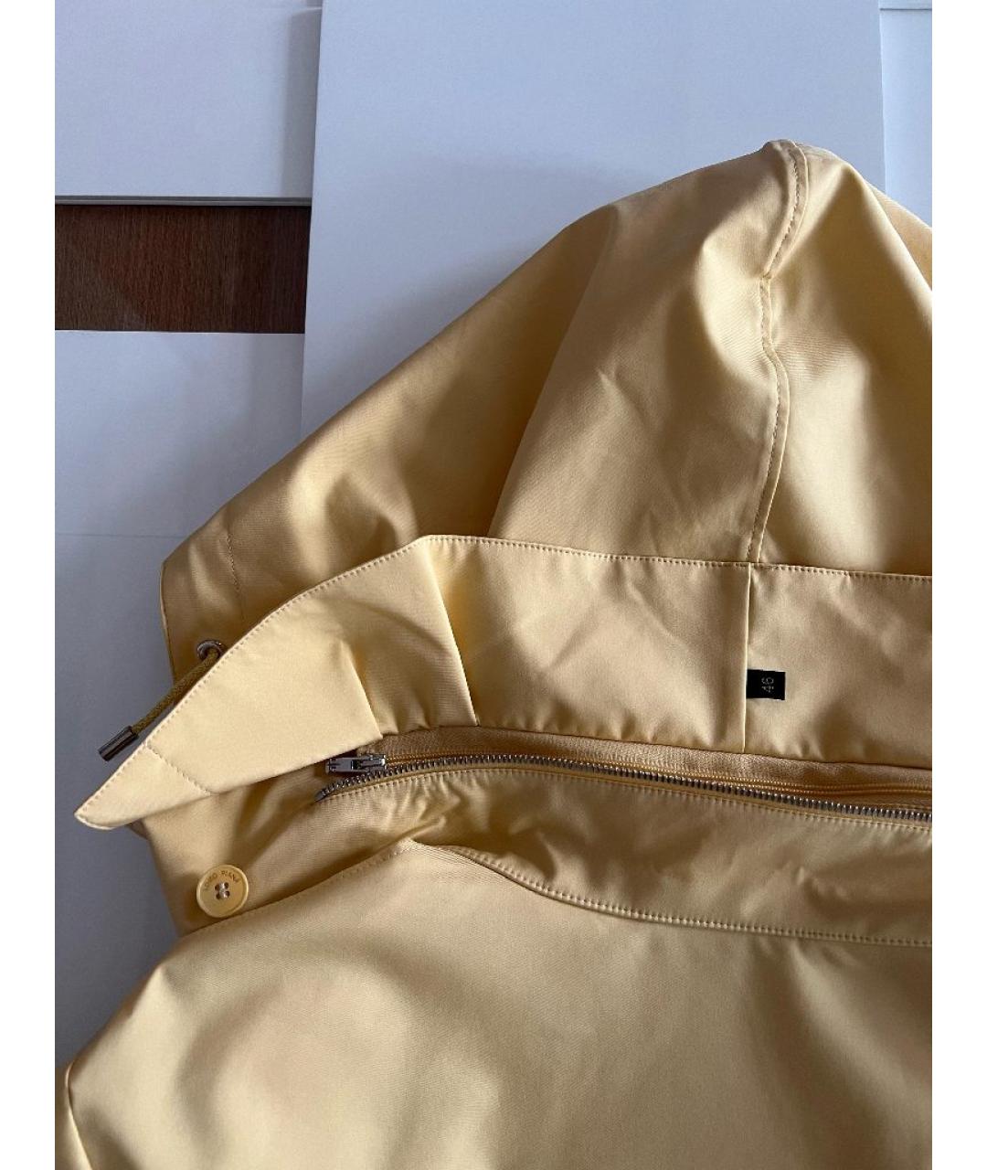 LORO PIANA Желтая кашемировая куртка, фото 3