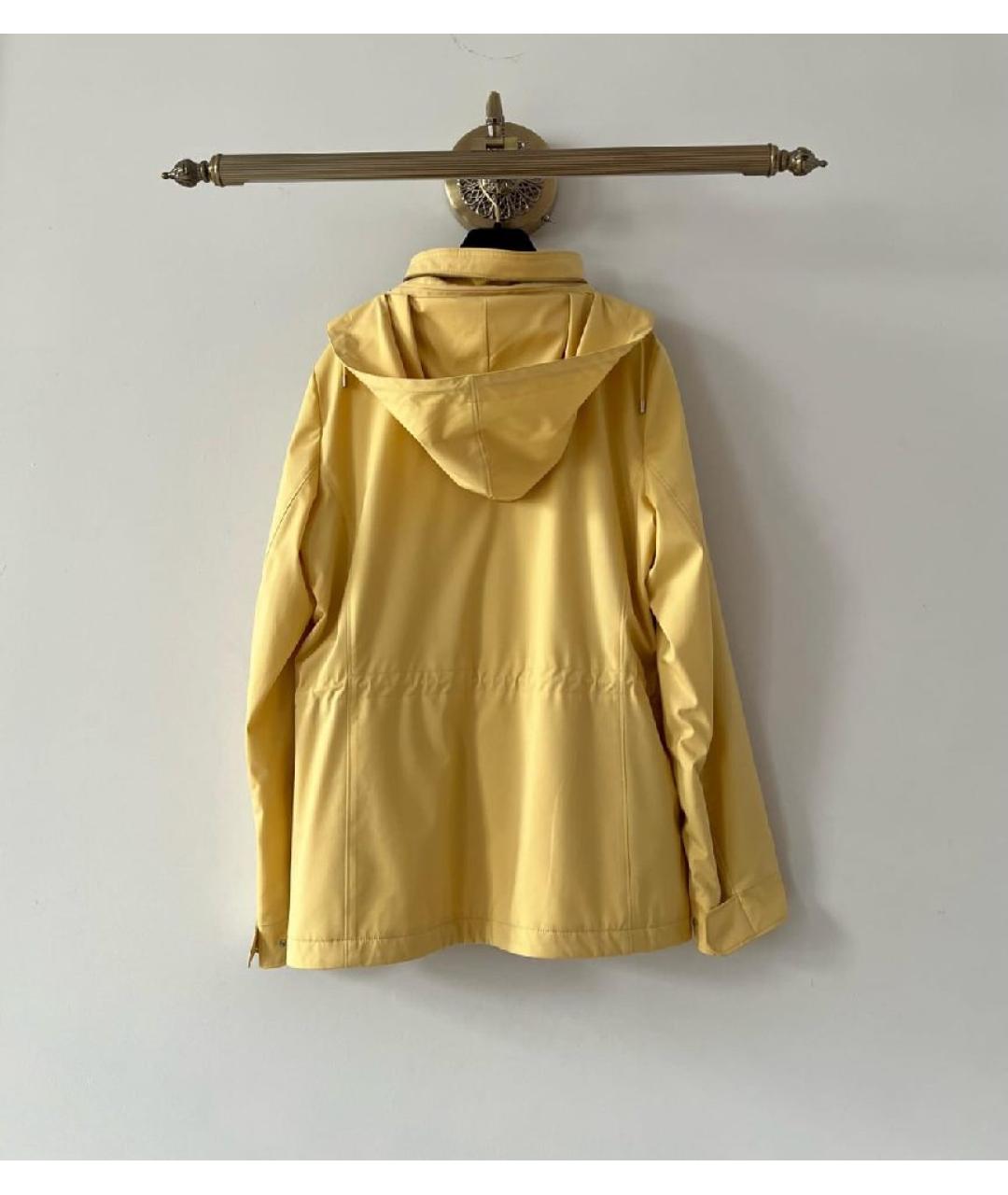 LORO PIANA Желтая кашемировая куртка, фото 2