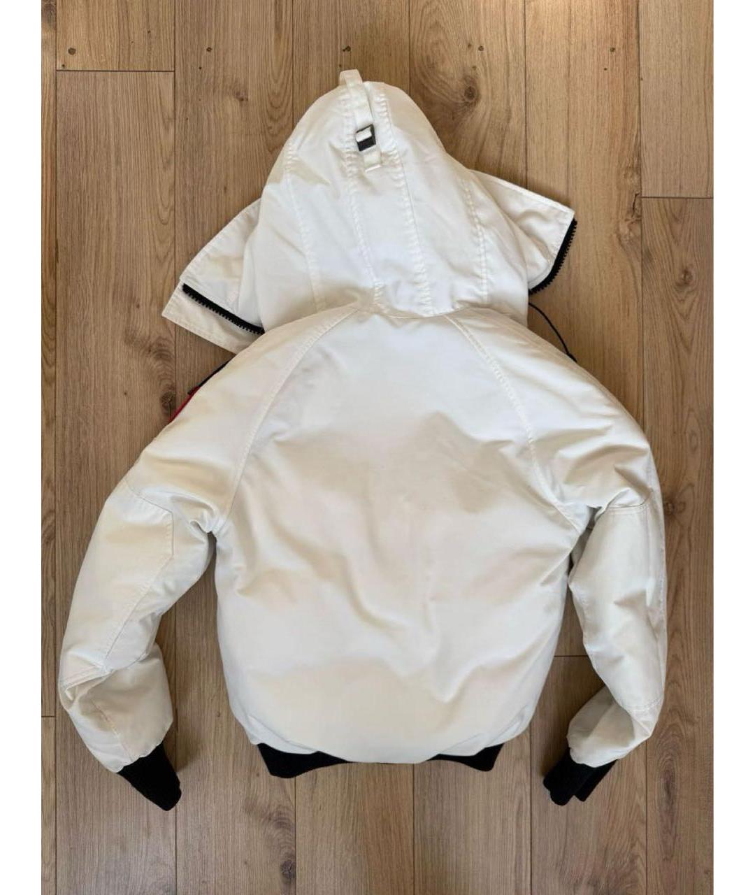 CANADA GOOSE Белый пуховик, фото 2