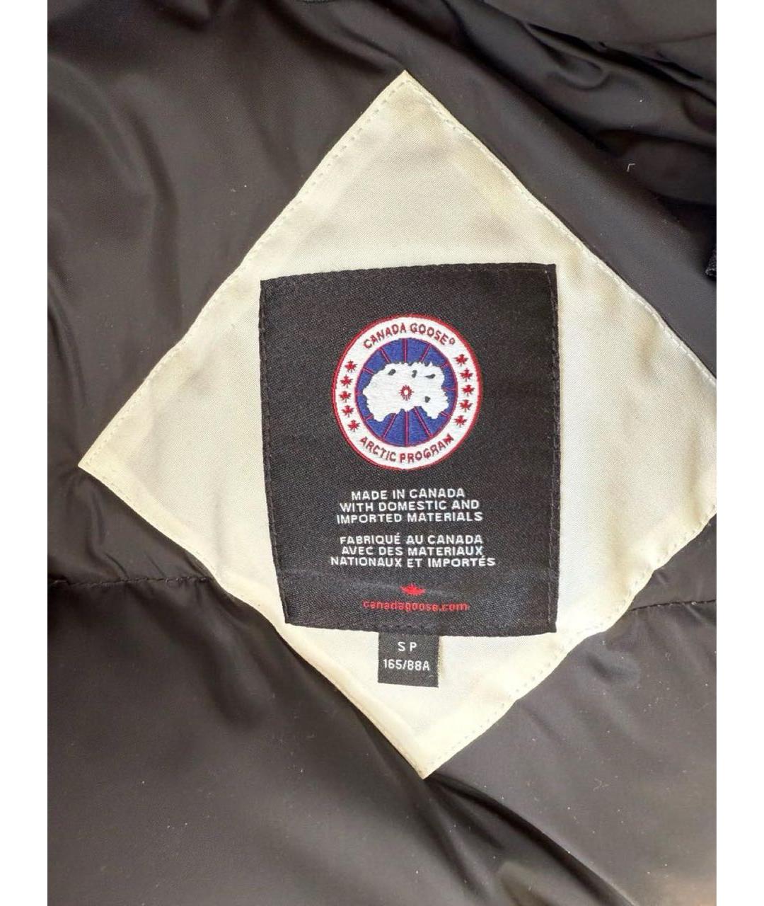 CANADA GOOSE Белый пуховик, фото 3