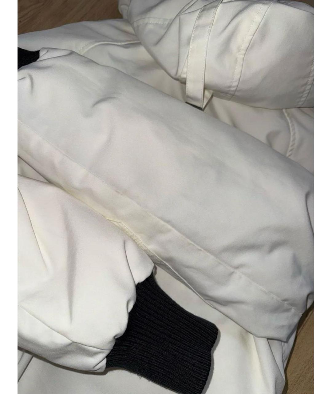 CANADA GOOSE Белый пуховик, фото 6