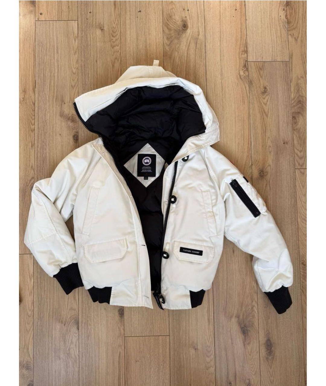 CANADA GOOSE Белый пуховик, фото 8