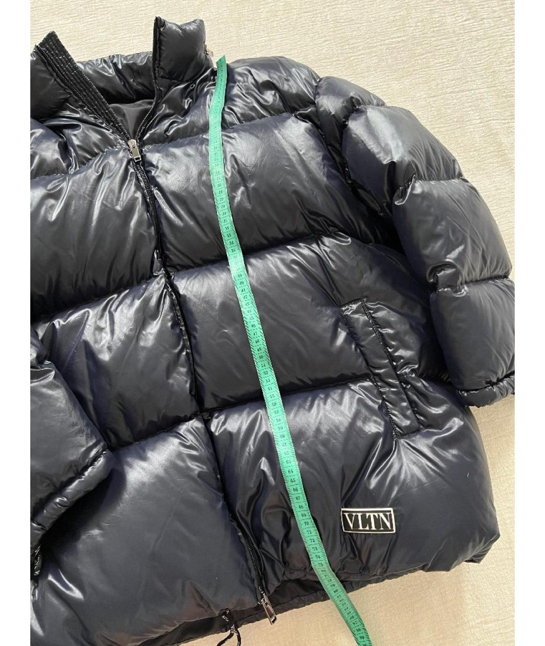 VALENTINO Синяя полиамидовая куртка, фото 6