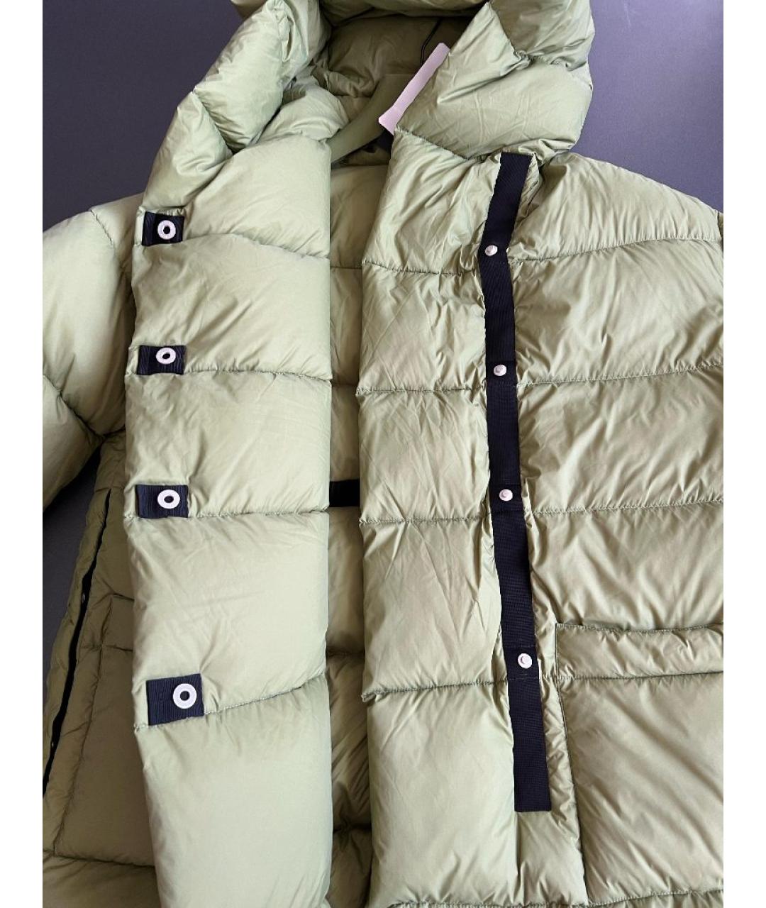 ERMANNO SCERVINO Хаки вискозная куртка, фото 6