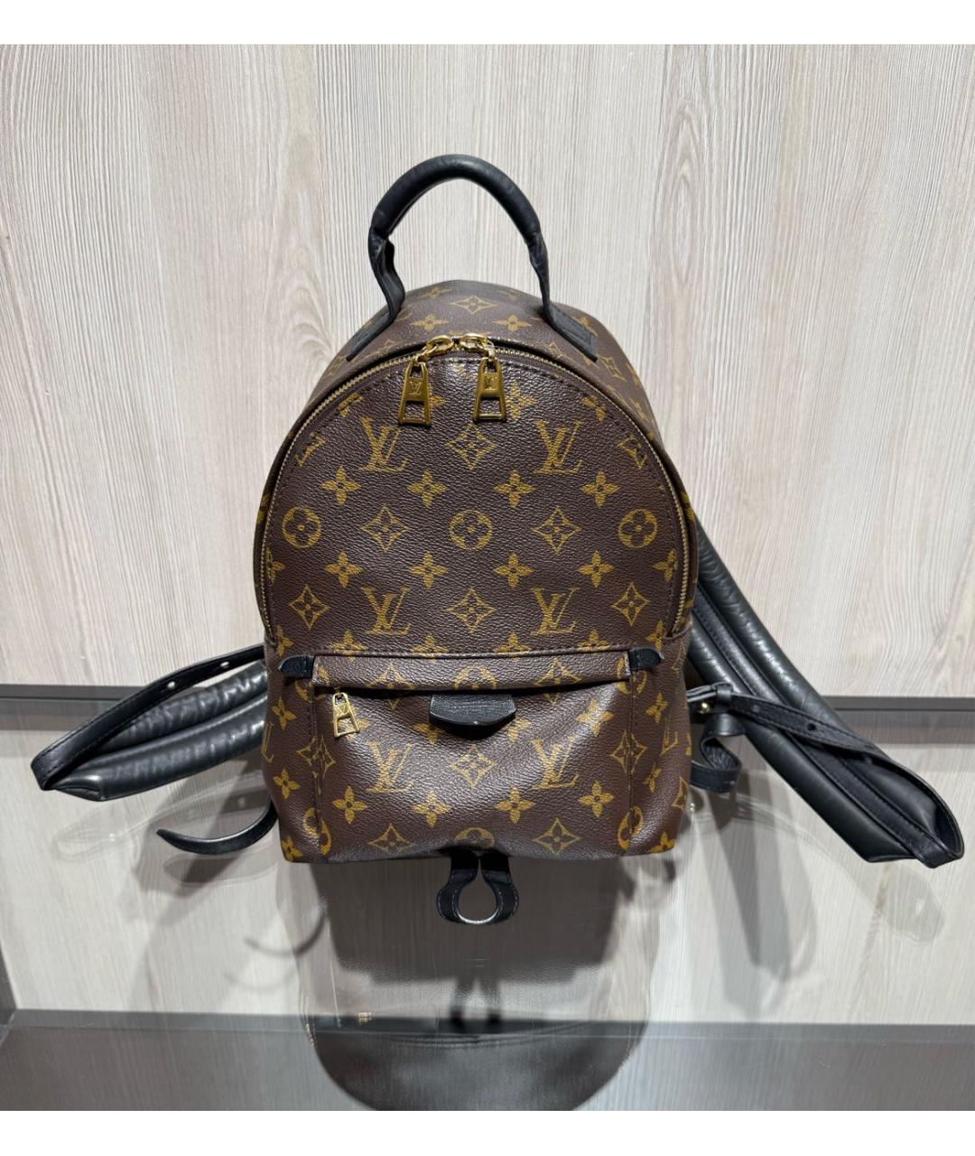 LOUIS VUITTON Коричневый рюкзак, фото 9