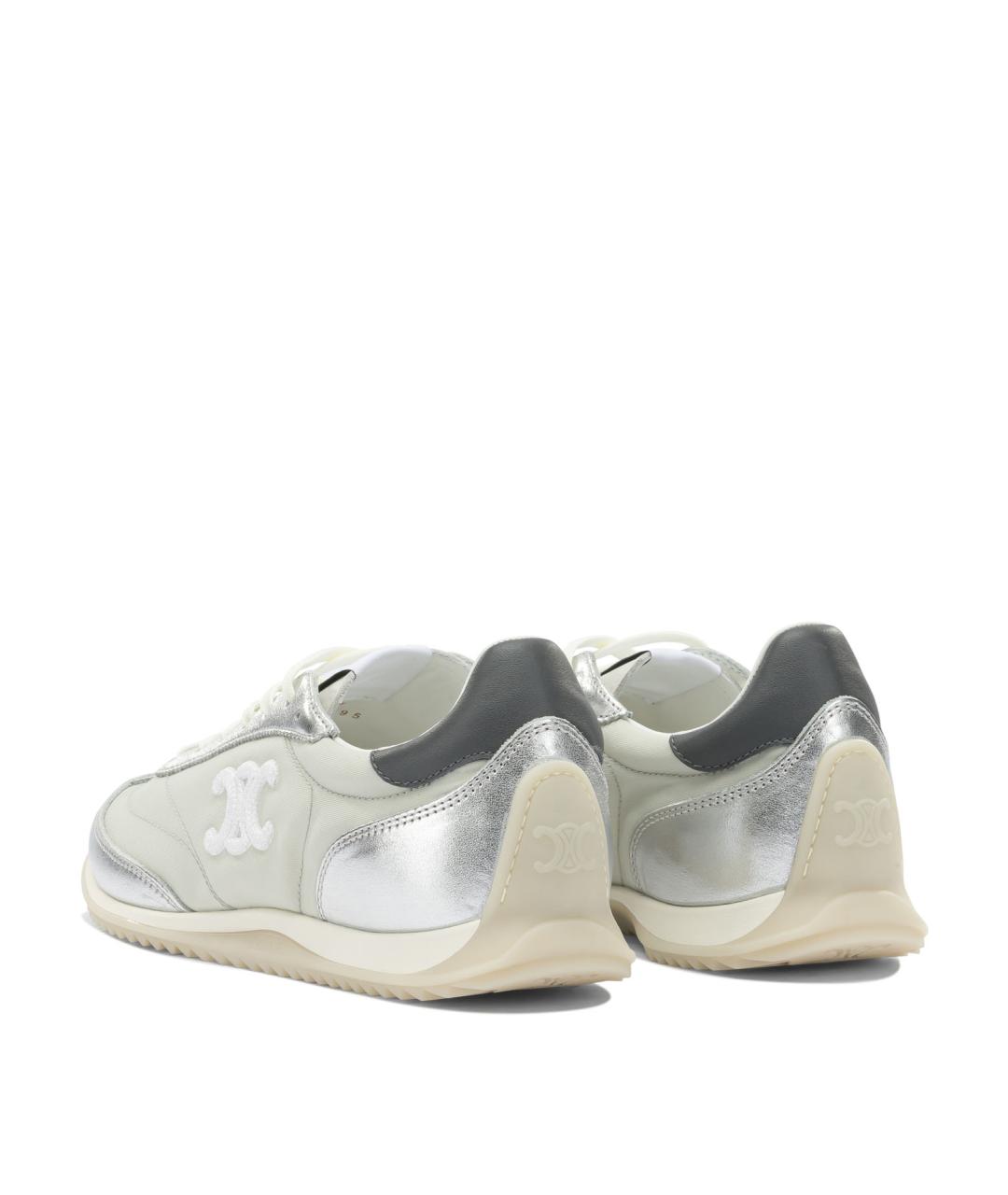 CELINE Серебряные кроссовки, фото 4