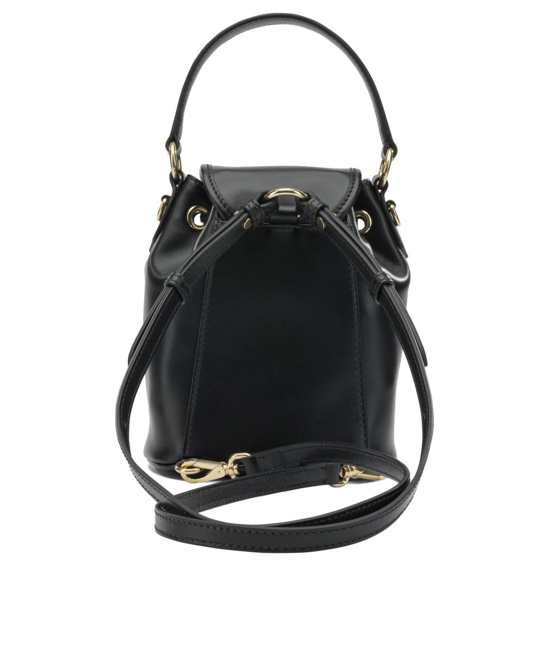 MIU MIU Черный кожаный рюкзак, фото 3