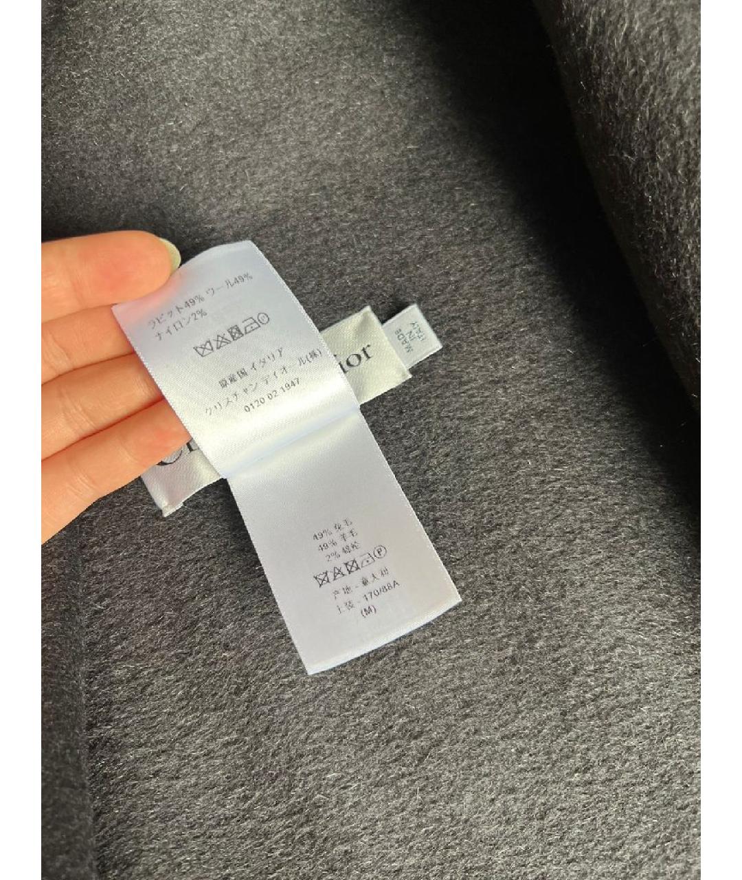 CHRISTIAN DIOR Черный кашемировый жилет, фото 4