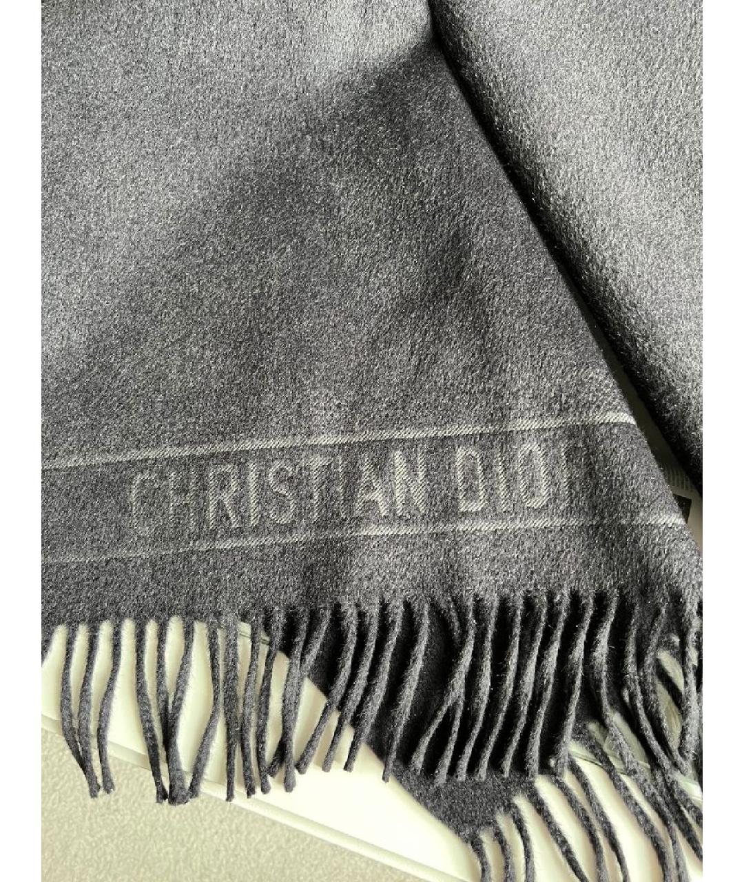 CHRISTIAN DIOR Черный кашемировый жилет, фото 6