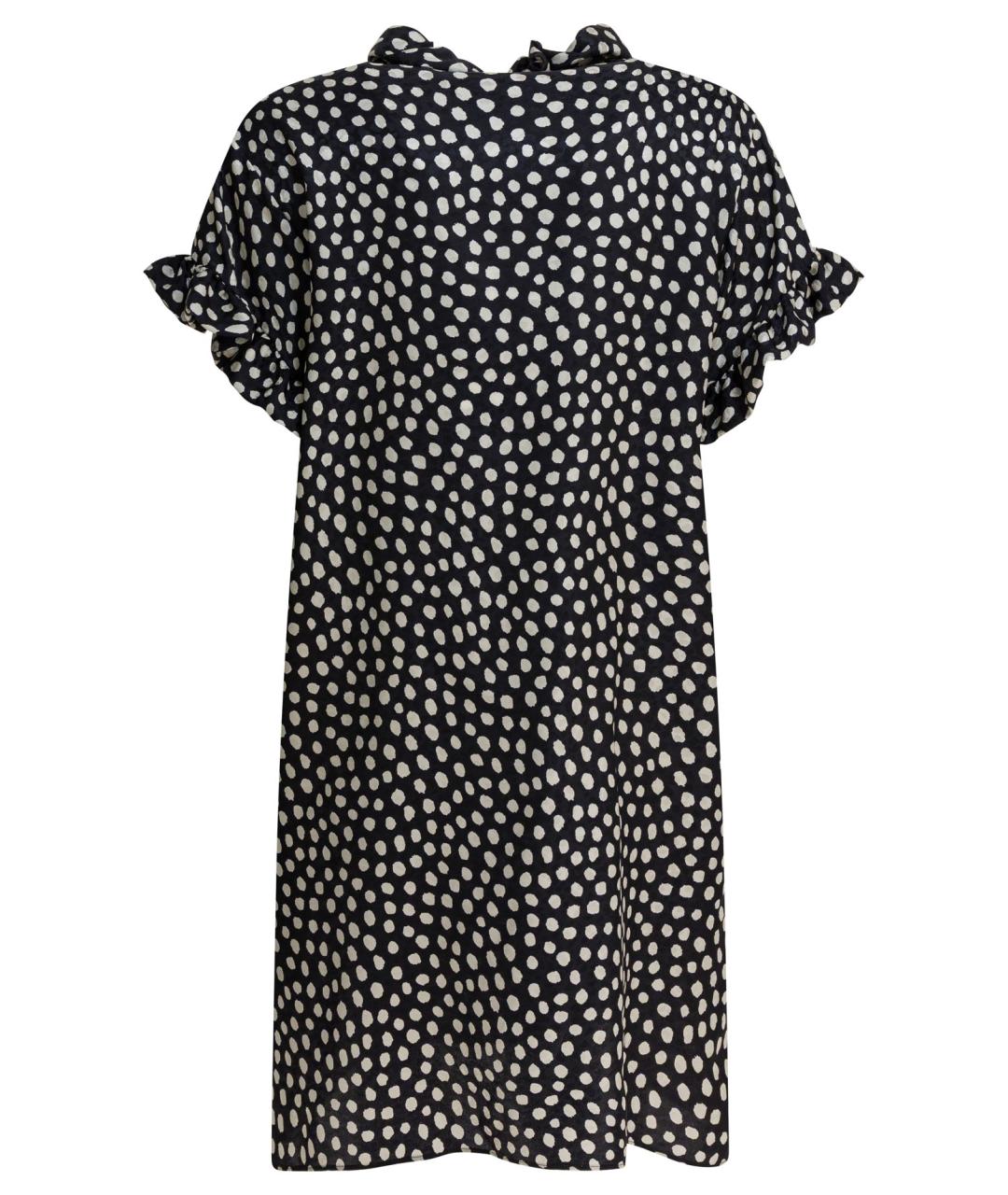 CHLOE Черное шелковое повседневное платье, фото 2