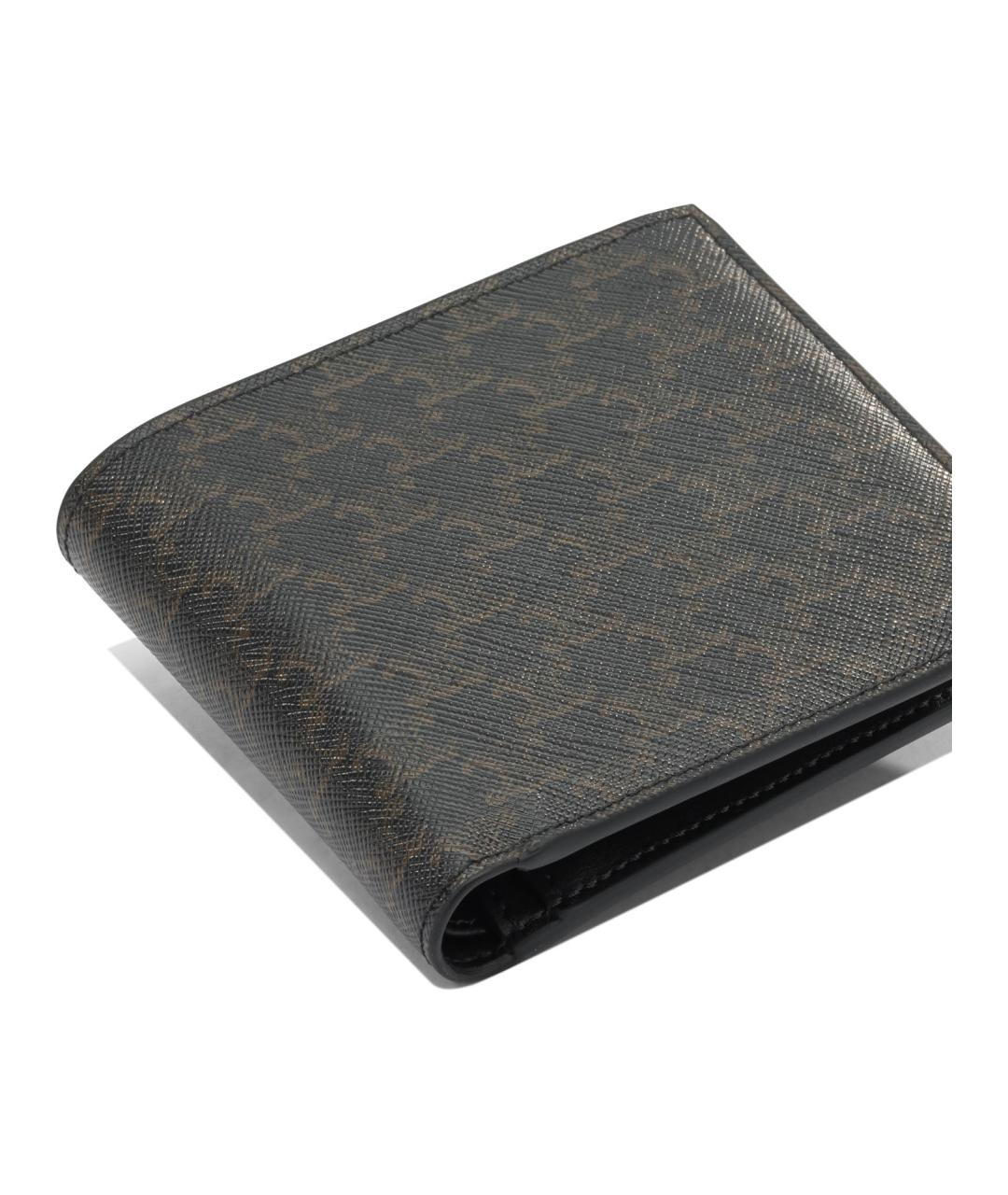 CELINE Черный кожаный кошелек, фото 4