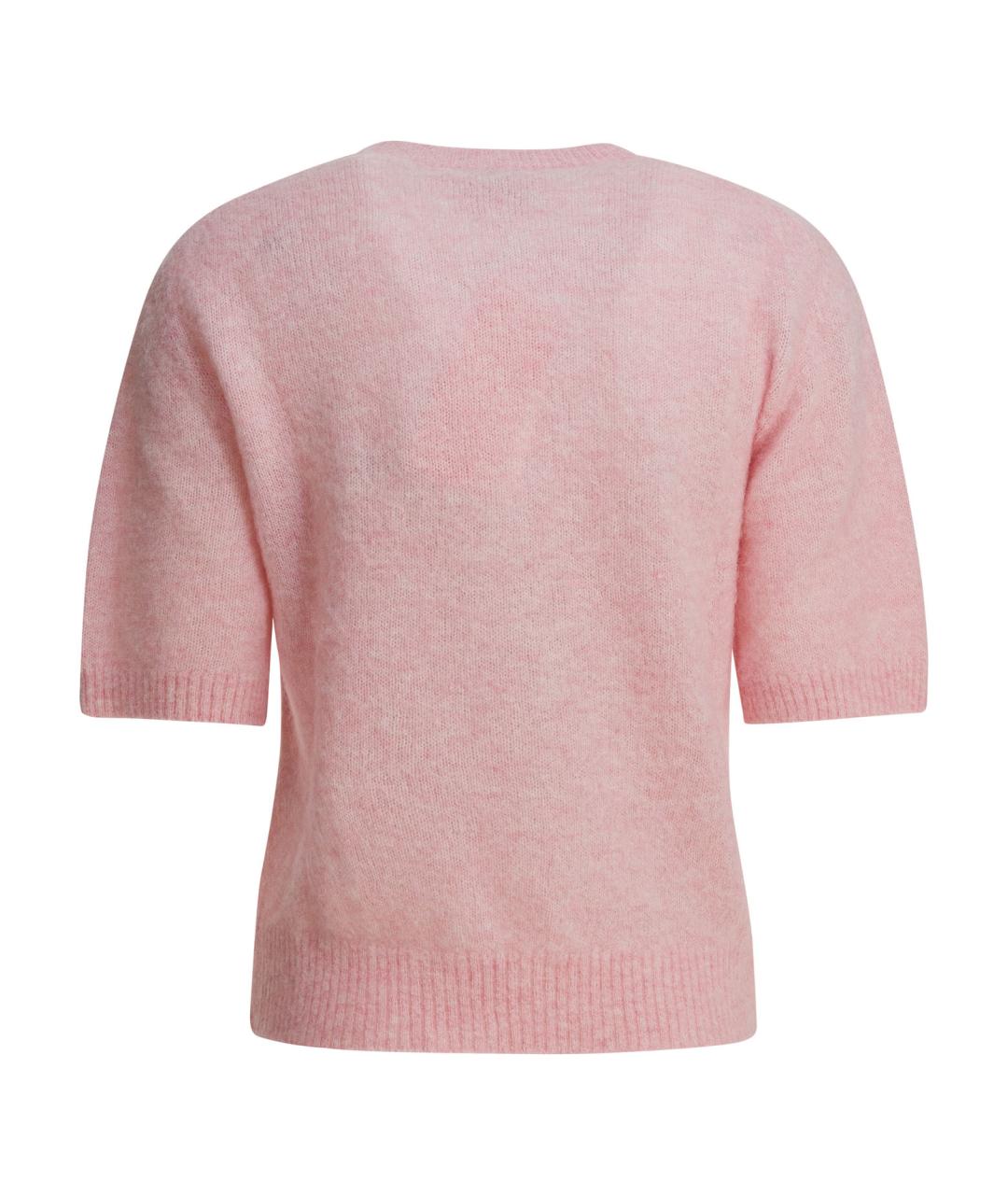 GANNI Розовый джемпер / свитер, фото 2