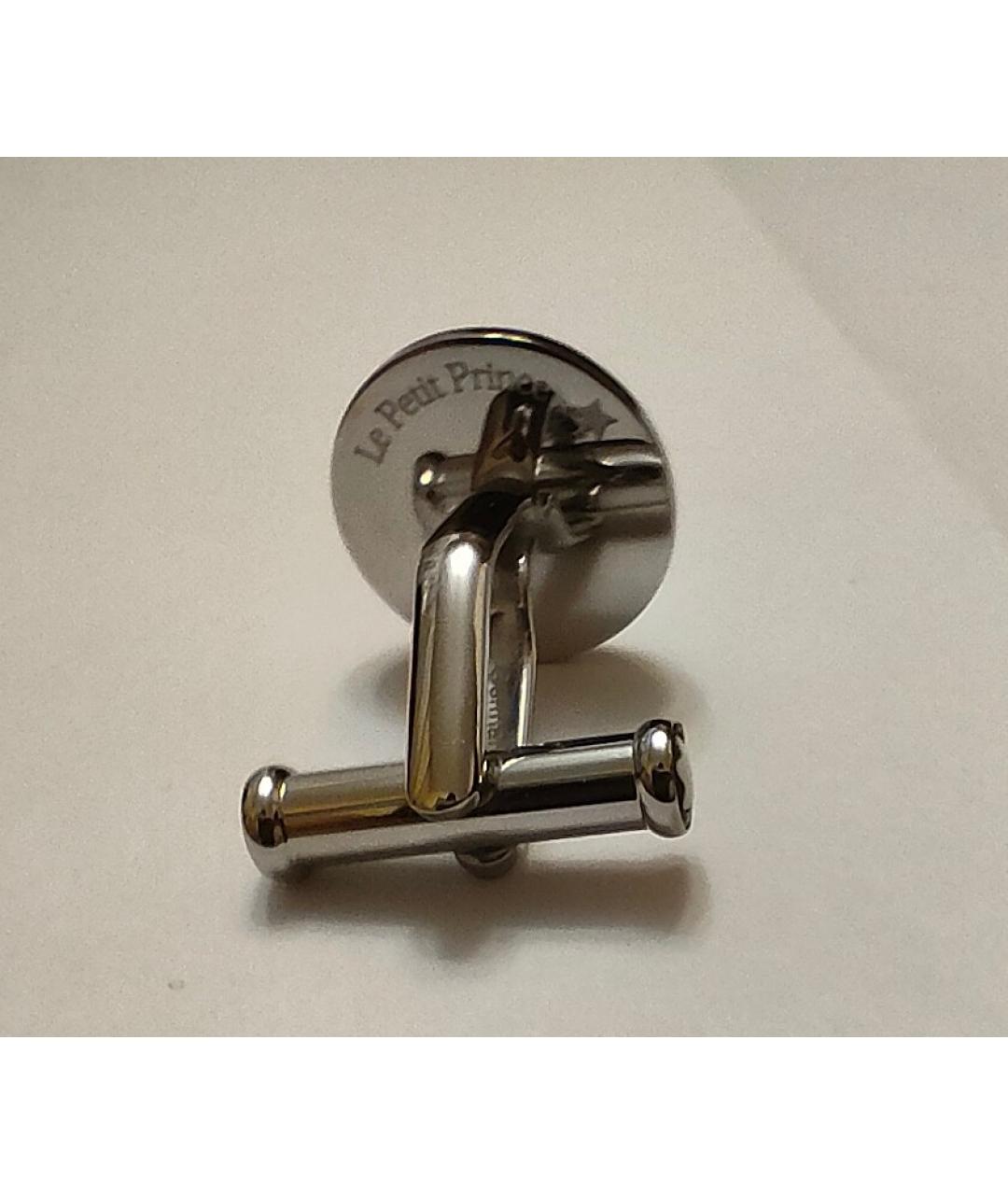 MONTBLANC Серебряные металлические запонки, фото 7