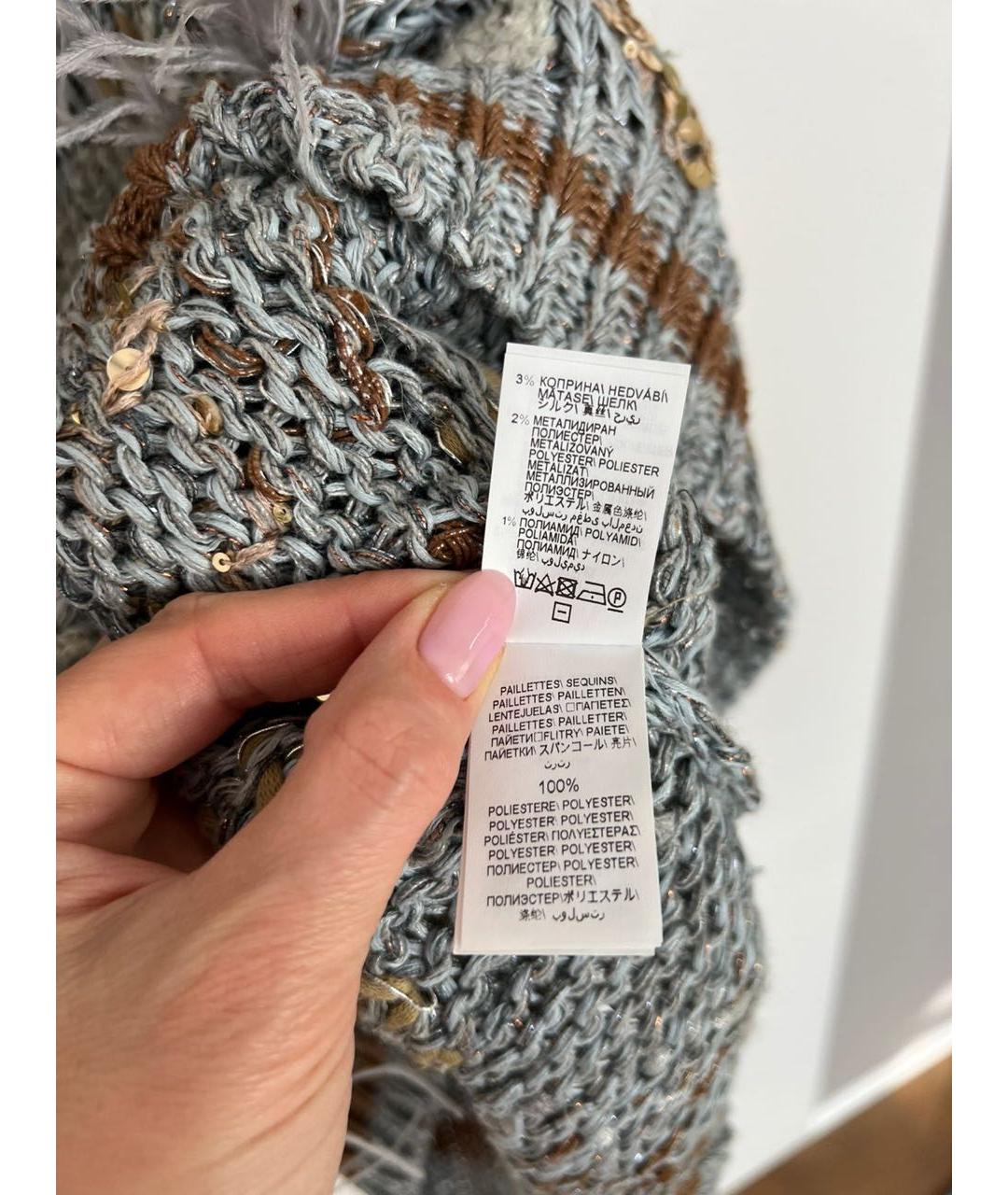 BRUNELLO CUCINELLI Серая хлопковая жилетка, фото 4