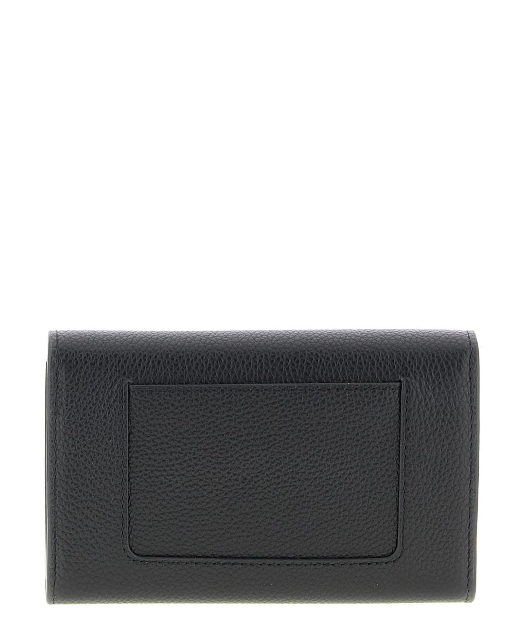 MULBERRY Черный кожаный кошелек, фото 2