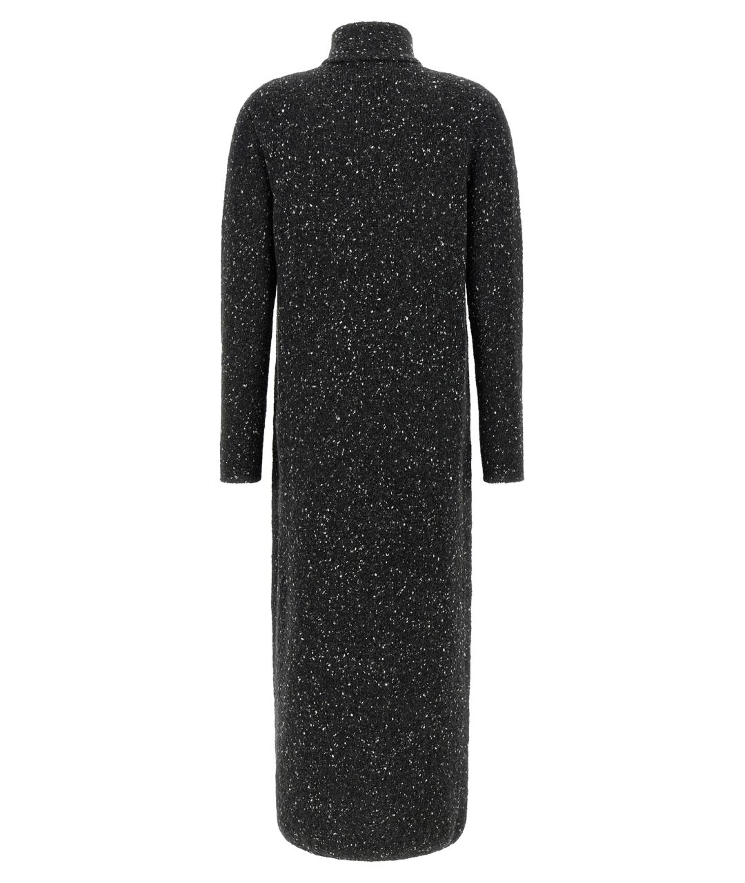 THE ROW Черное кашемировое платье, фото 2