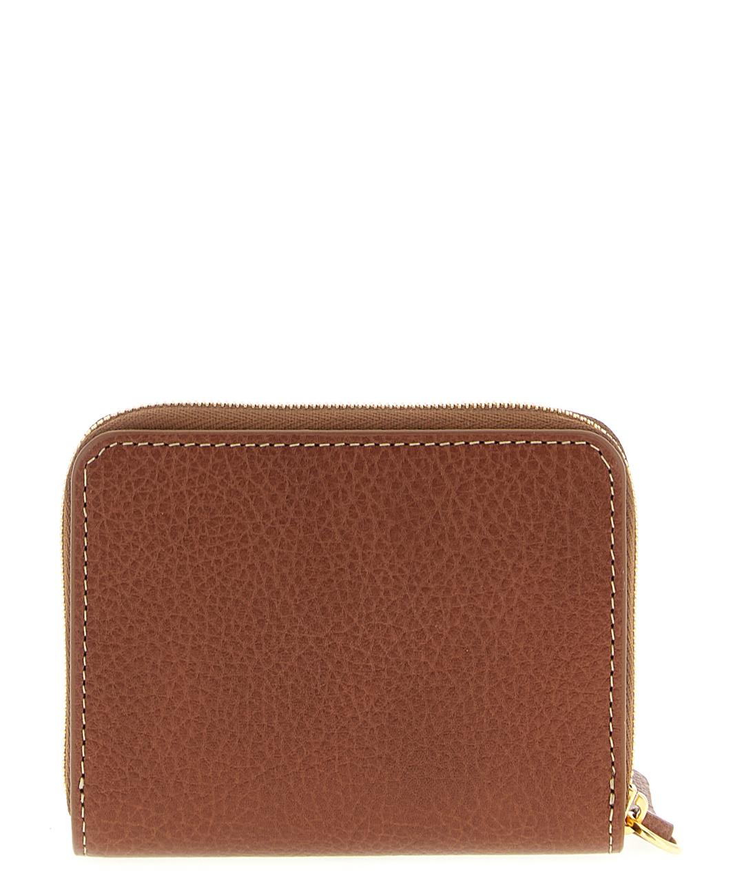 MULBERRY Коричневый кожаный кошелек, фото 2