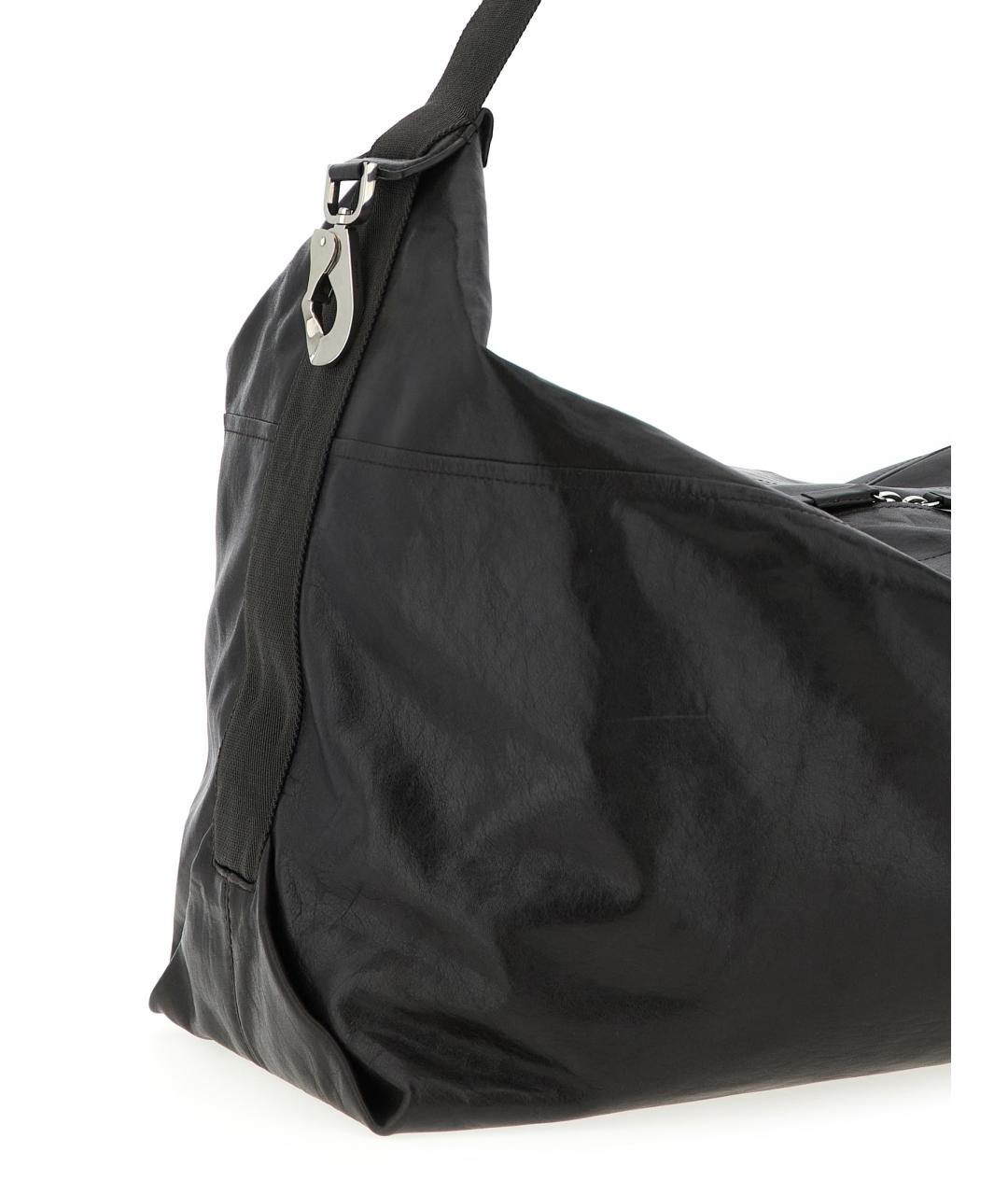 LEMAIRE Коричневая кожаная сумка на плечо, фото 3