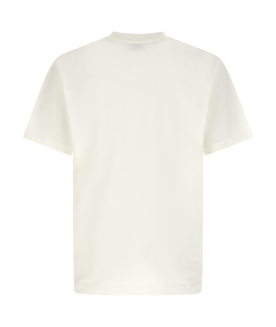 KENZO Белая хлопковая футболка, фото 2