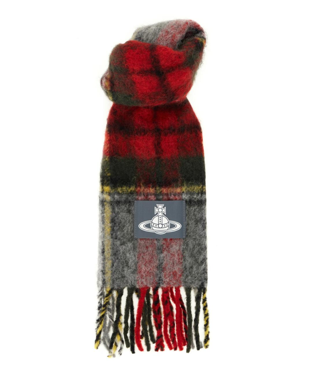 VIVIENNE WESTWOOD Мульти шерстяной шарф, фото 1