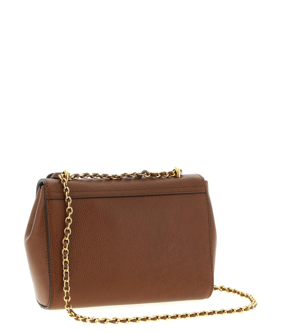 MULBERRY Коричневая кожаная сумка через плечо, фото 2