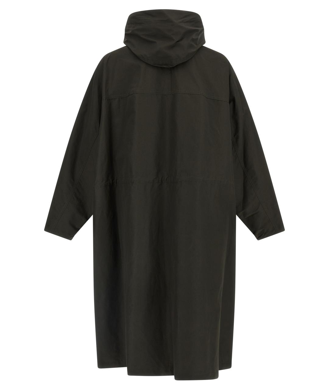 LEMAIRE Черный полиамидовый тренч / плащ, фото 2