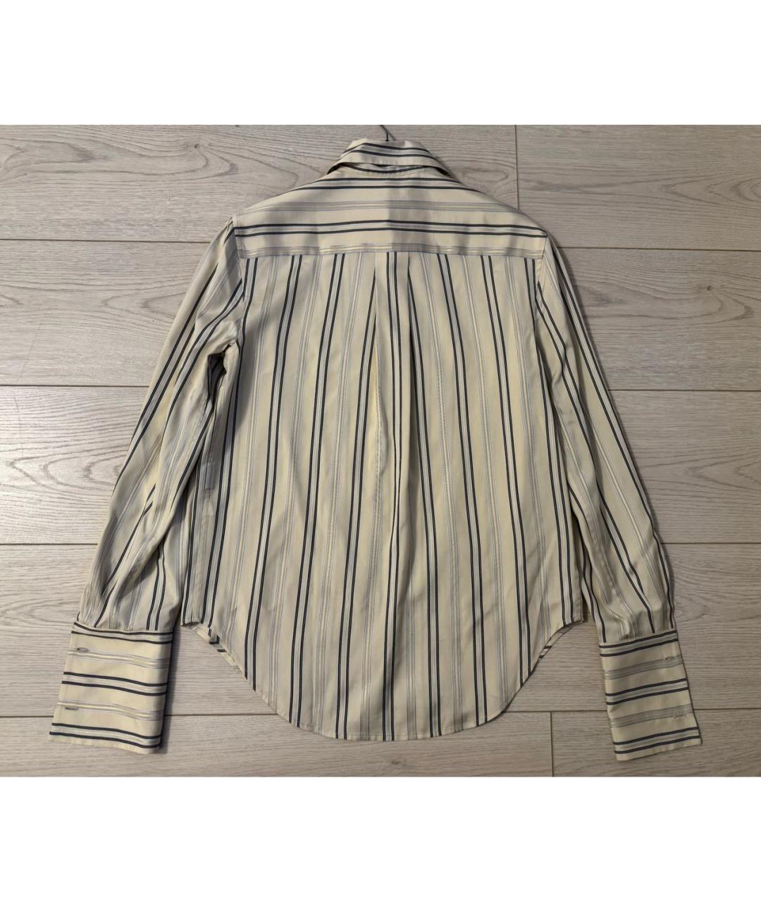 RALPH LAUREN Мульти хлопко-эластановая блузы, фото 2