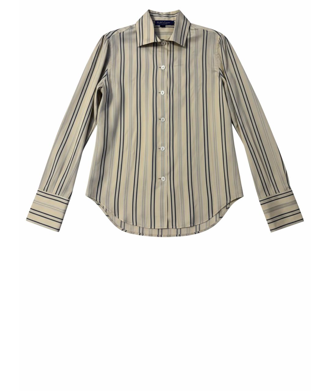 RALPH LAUREN Мульти хлопко-эластановая блузы, фото 1