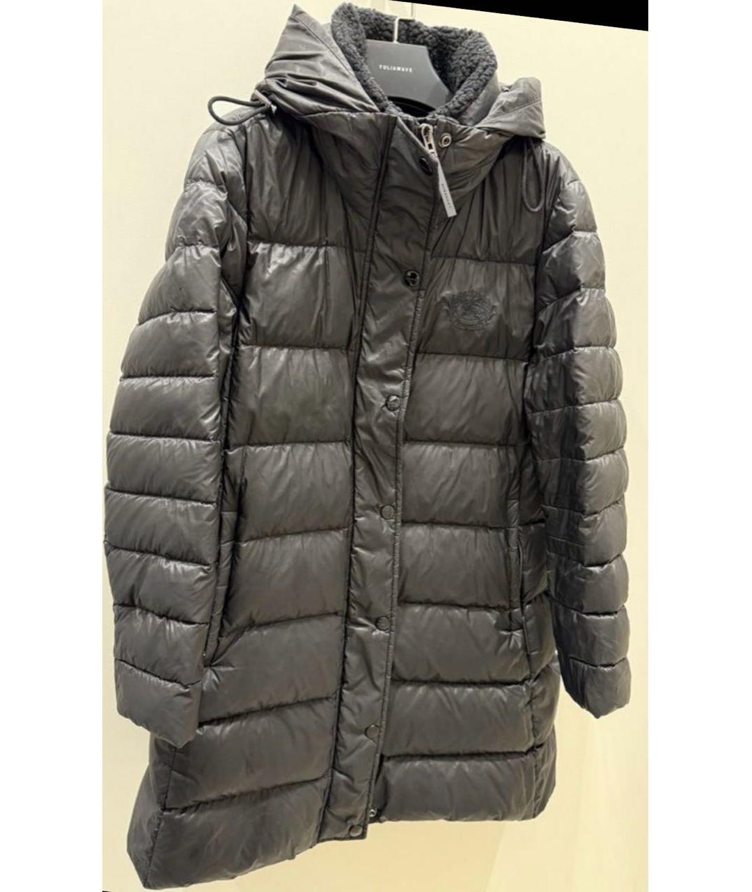BURBERRY Черный пуховик, фото 8