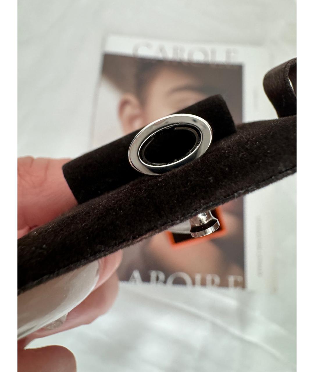 HERMES Розовые металлические серьги, фото 4