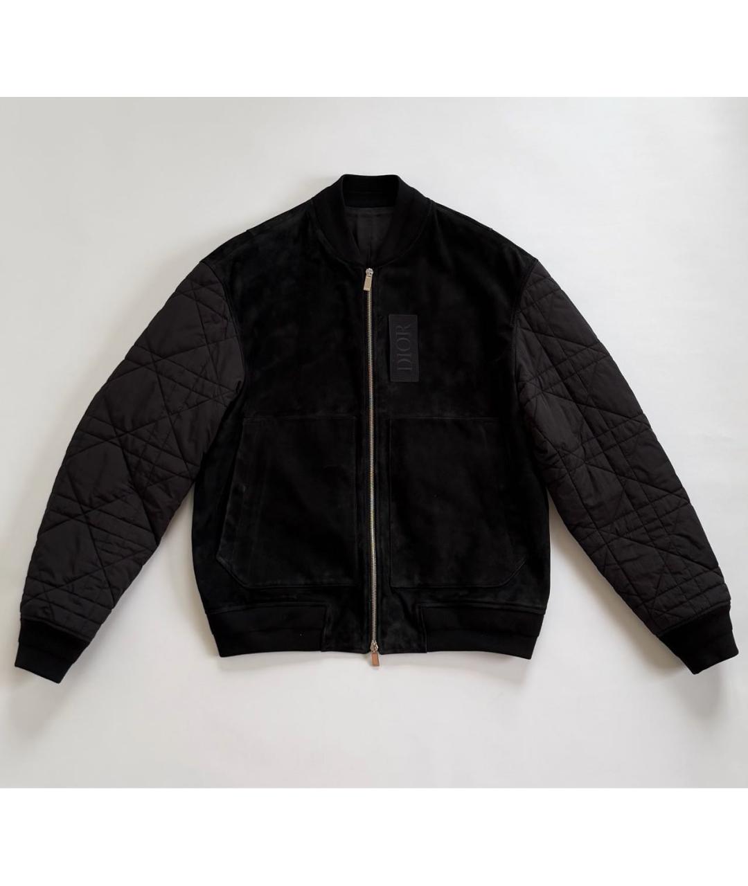 CHRISTIAN DIOR Черная замшевая куртка, фото 9