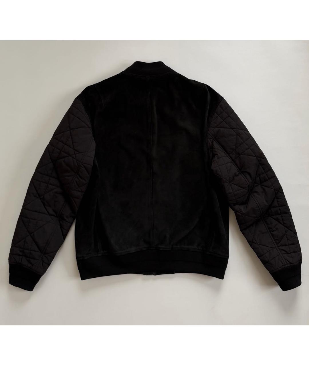 CHRISTIAN DIOR Черная замшевая куртка, фото 2