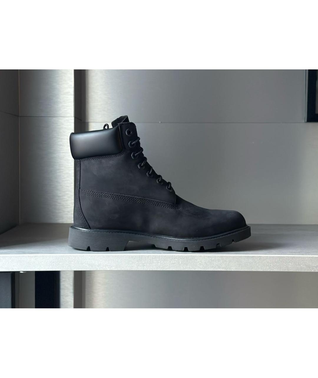 TIMBERLAND Черные кожаные высокие ботинки, фото 3