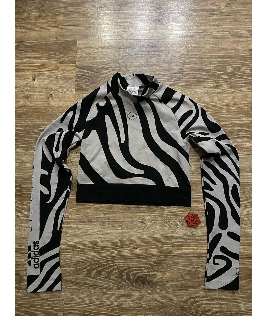 ADIDAS BY STELLA MCCARTNEY Серая полиэстеровая футболка, фото 5