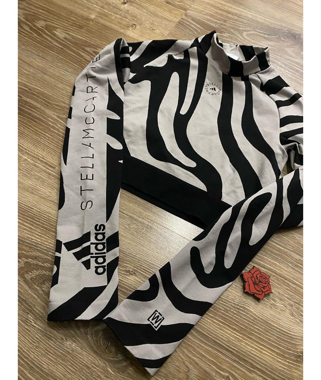 ADIDAS BY STELLA MCCARTNEY Серая полиэстеровая футболка, фото 6