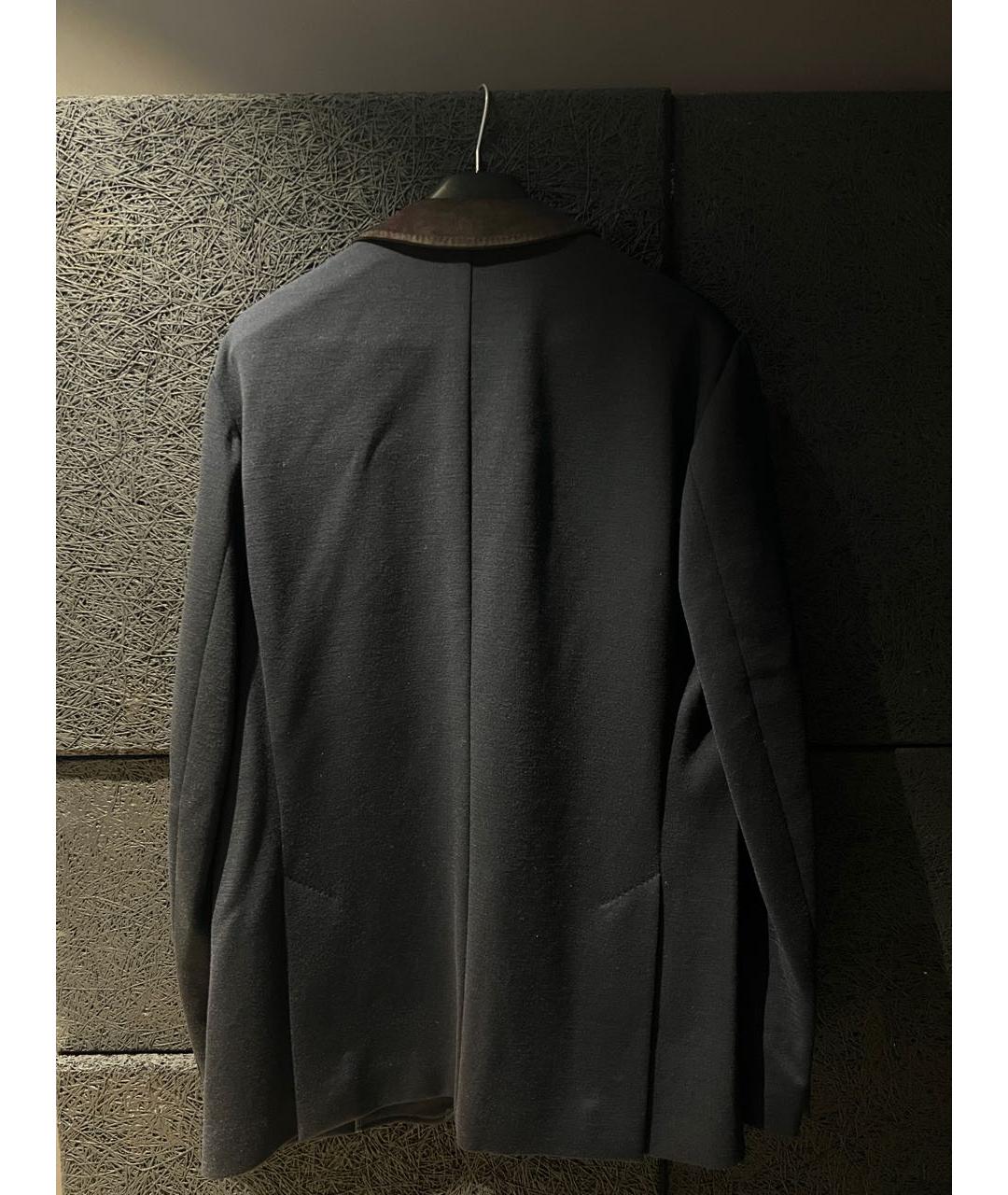BRIONI Синий шерстяной пиджак, фото 2