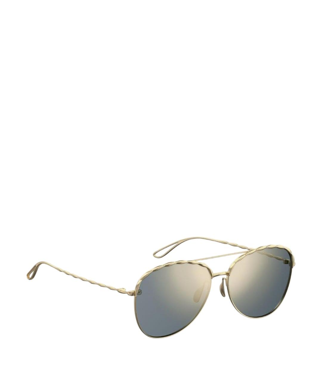 ELIE SAAB Серые металлические солнцезащитные очки, фото 1