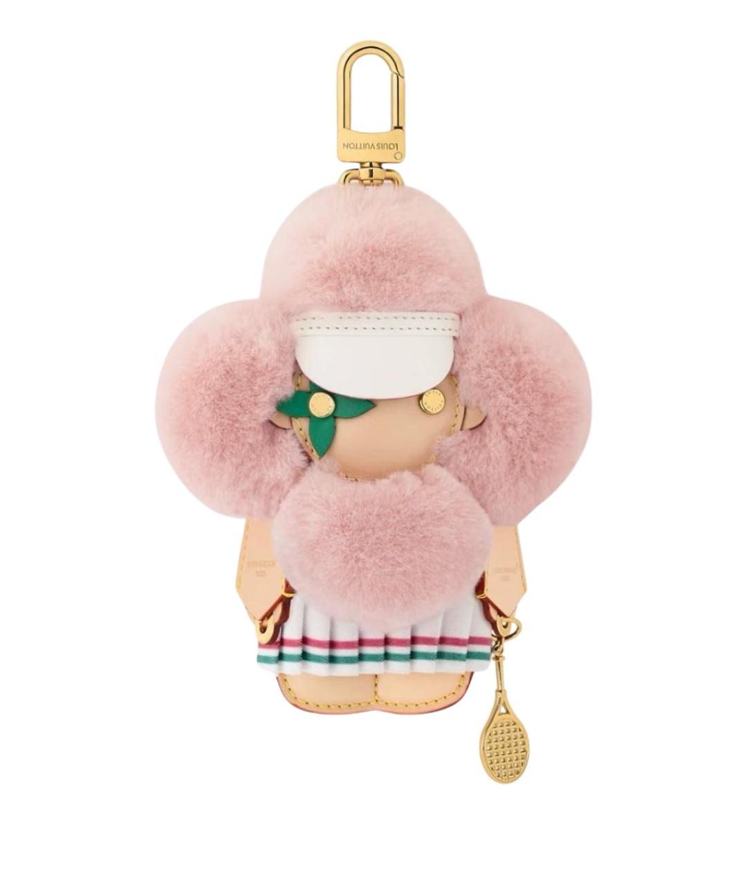 LOUIS VUITTON Розовый брелок, фото 1