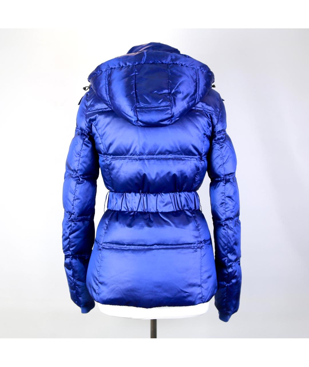 EMPORIO ARMANI Синий полиэстеровый пуховик, фото 2