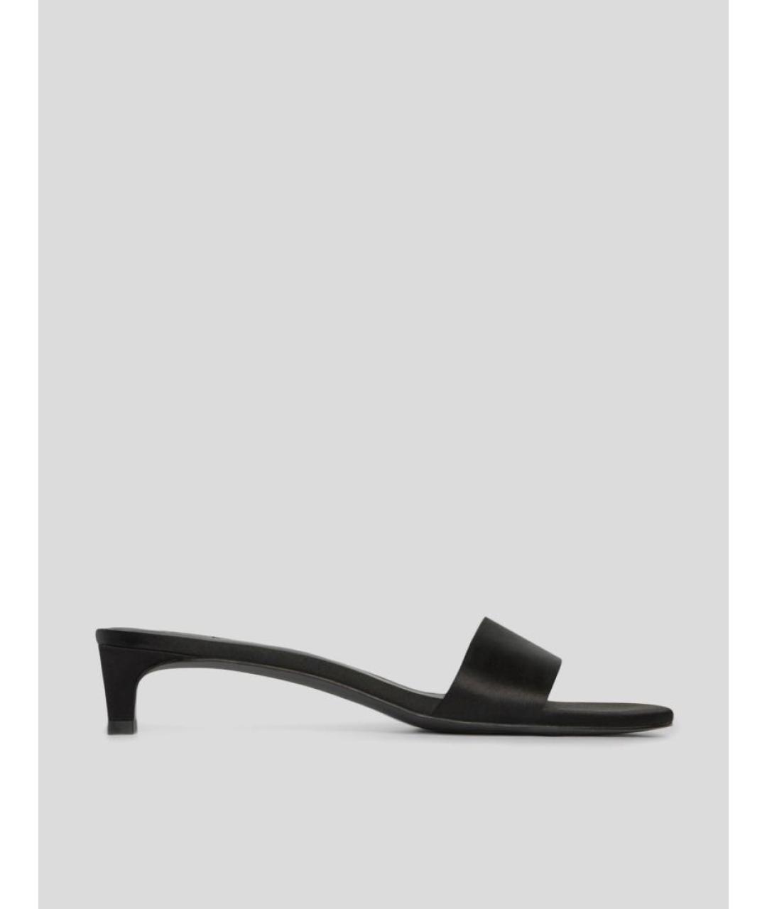 12 STOREEZ Черные текстильные мюли, фото 6