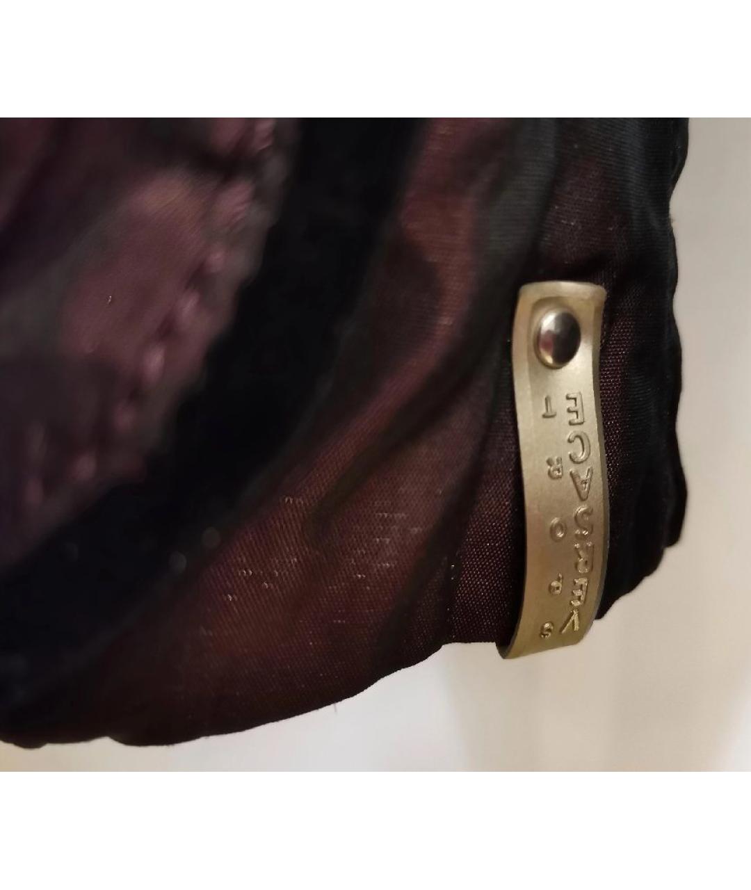 VERSACE Бордовая полиэстеровая куртка, фото 9