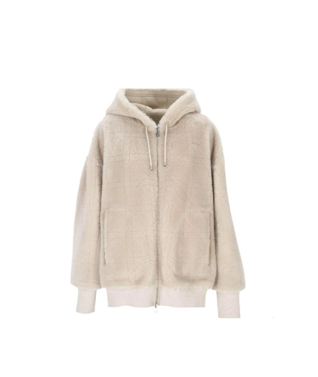 CHRISTIAN DIOR Бежевая меховая куртка, фото 1