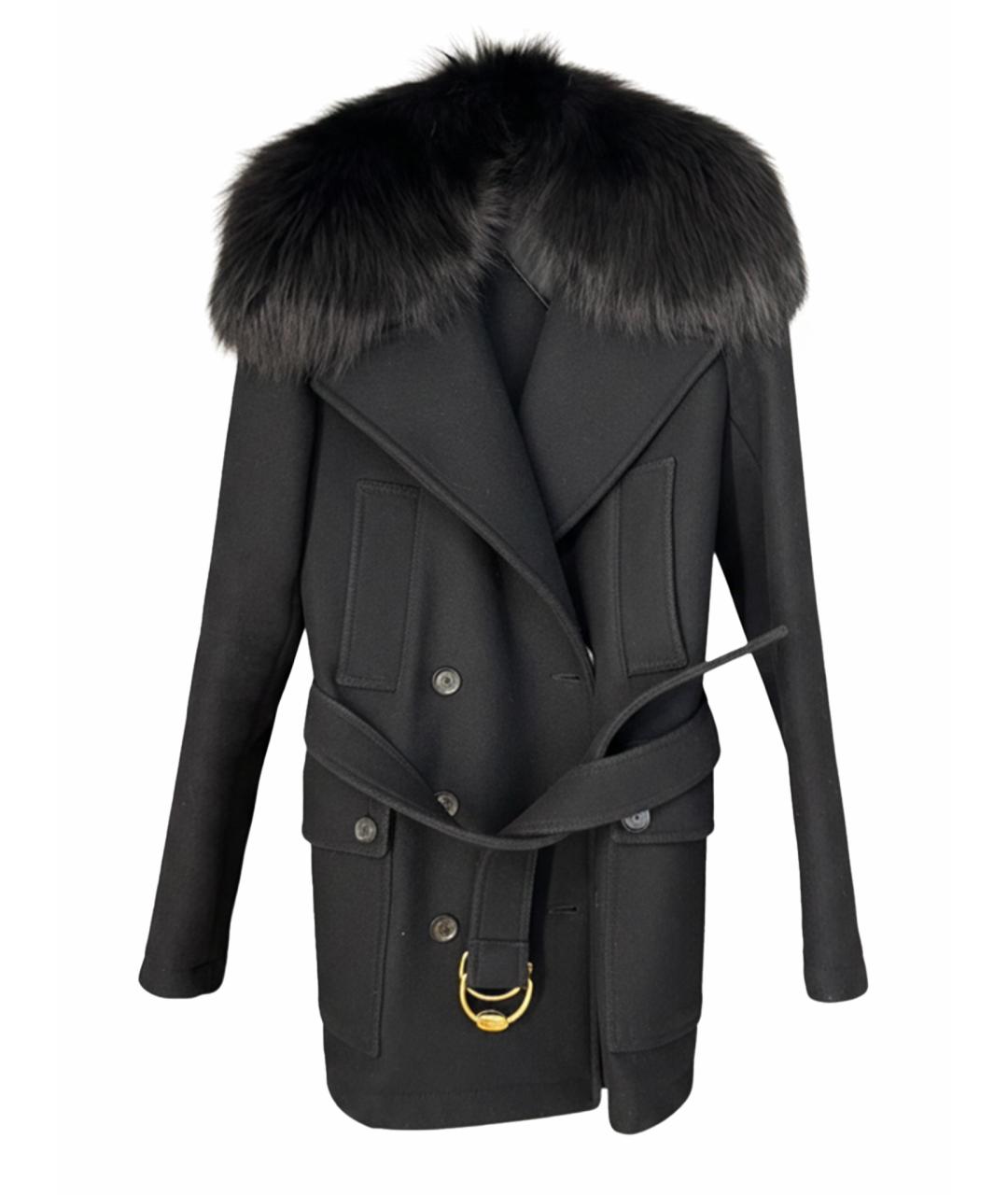 GUCCI Черное пальто, фото 1